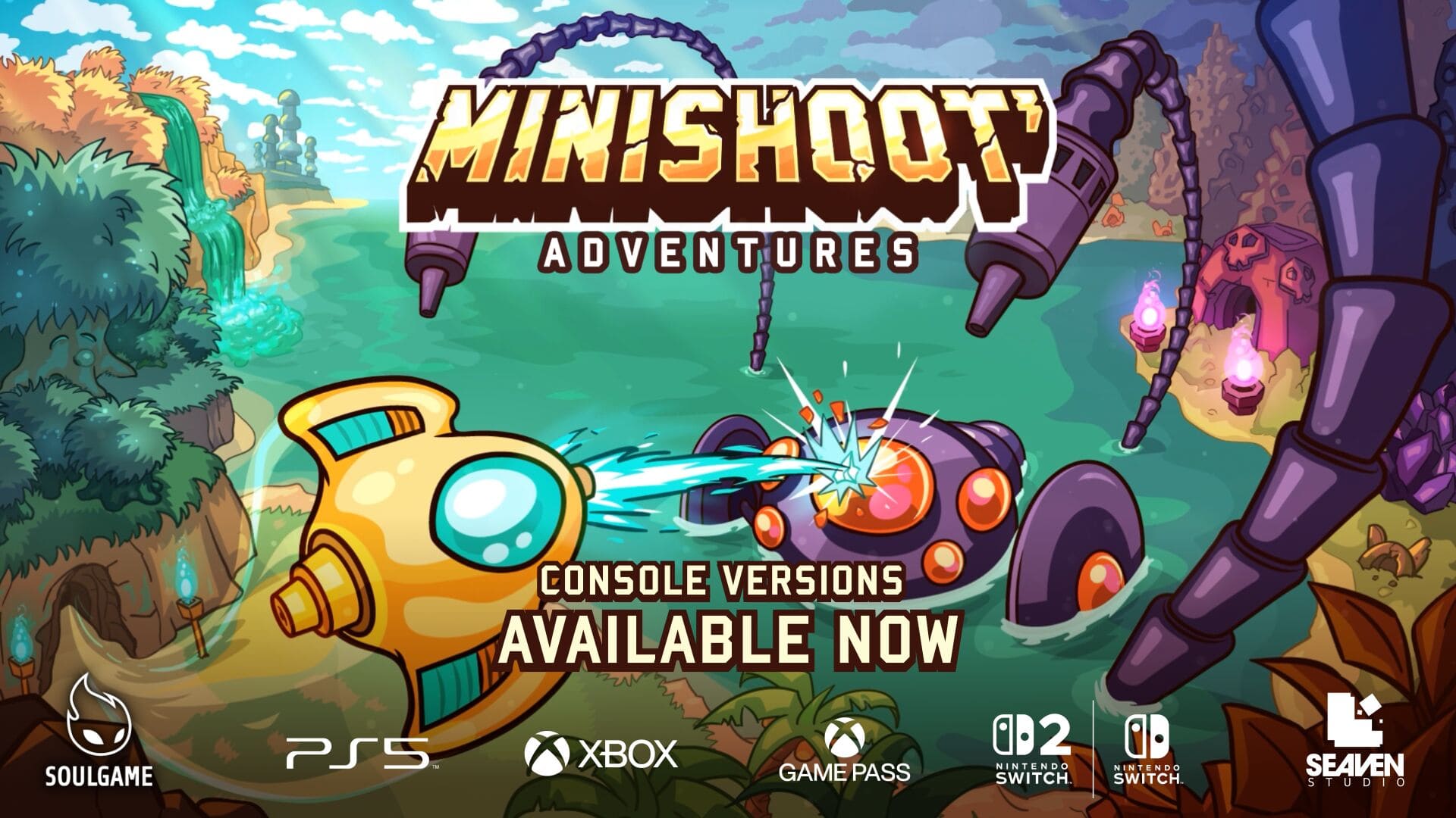 Minishoot Title Screen
