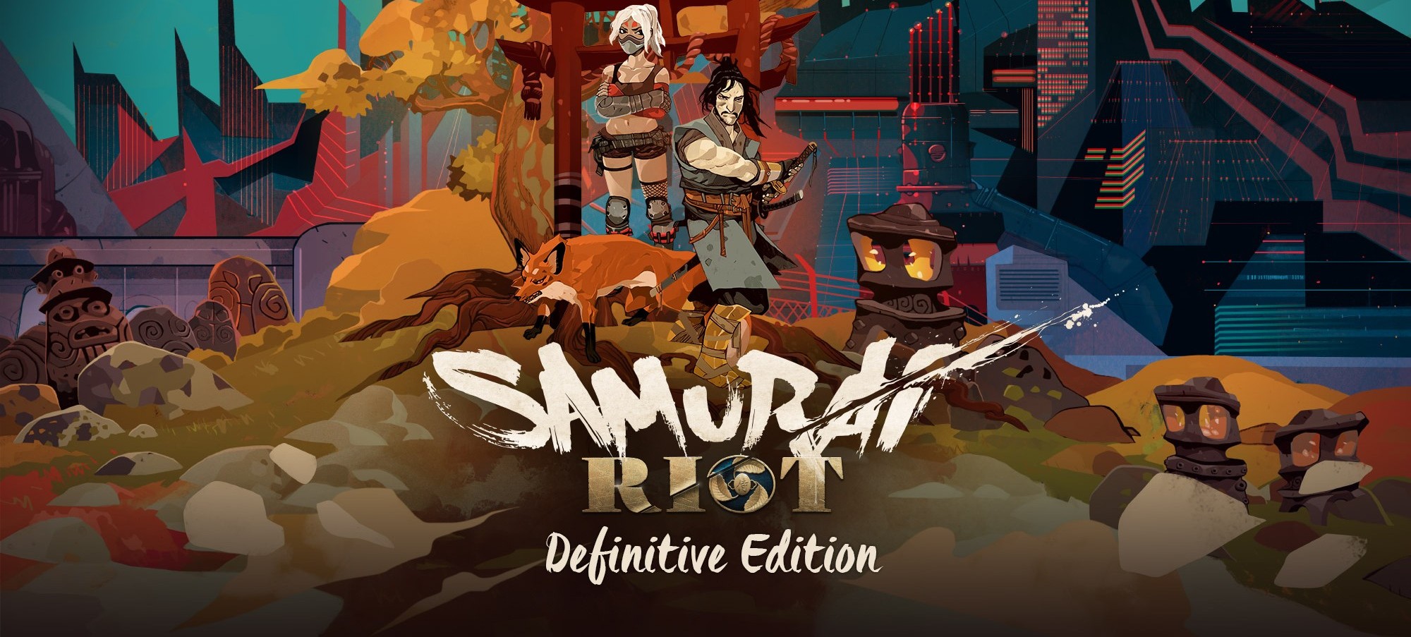 Samurai Riot Title Screen